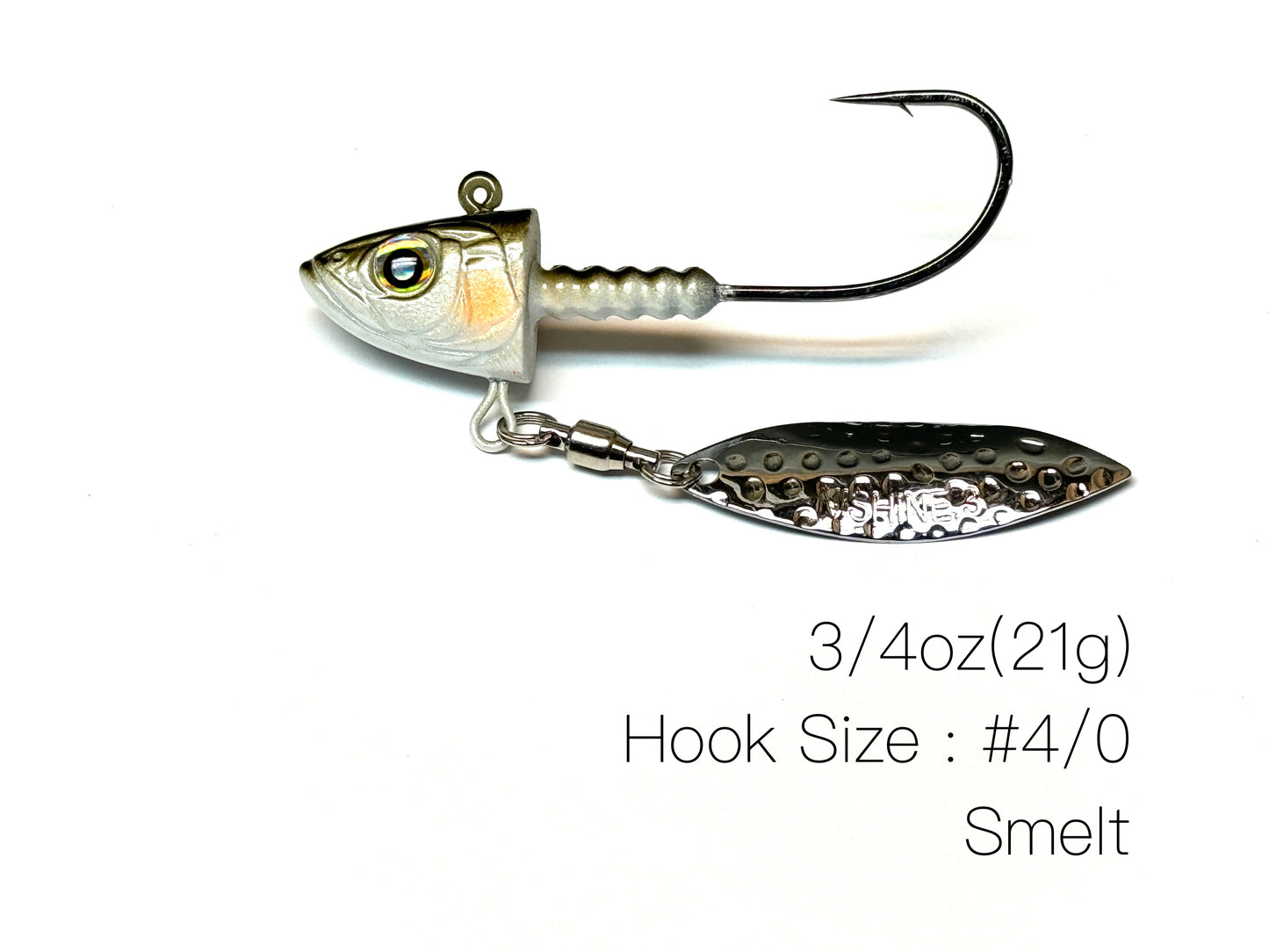 SmeltHead Plus  3/4oz  #4/0 Hook