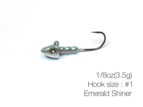NISHINE SmeltHead 1/8 oz (3.5g) - 2Pcs/Pack
