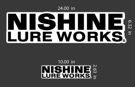 NISHINE logo Boat Carpet Decal